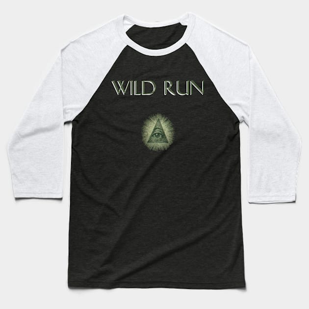 Wild Run / All Seeing Eye Baseball T-Shirt by X the Boundaries